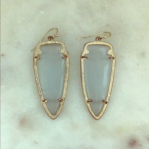 Kendra Scott arrowhead earrings